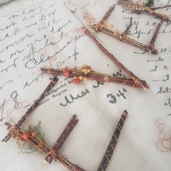 {Etsy} Twig Letters - Picture 2 of 4
